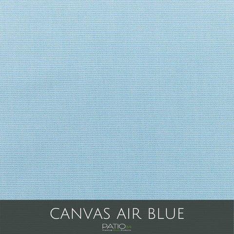 Sunbrella Outdoor Curtain Panel with Nickel Grommets - Canvas Air Blue