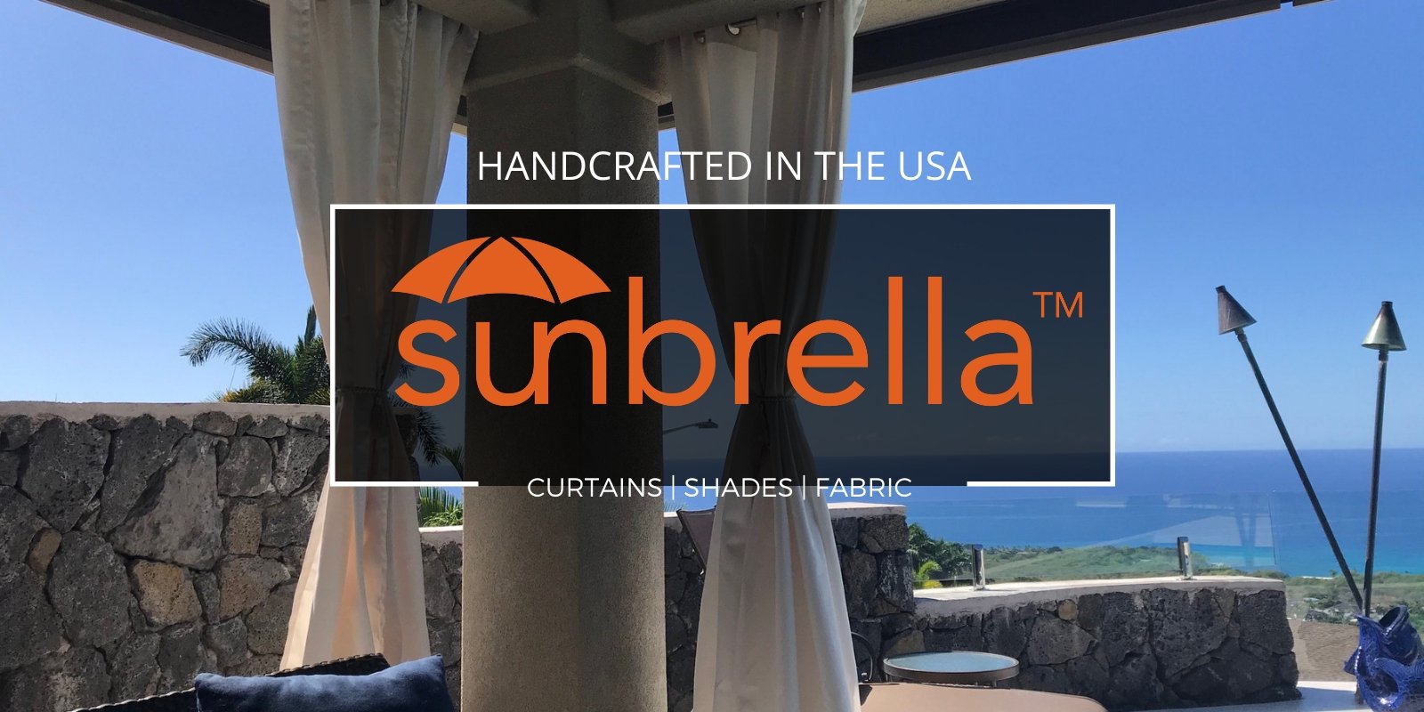 Sunbrella Outdoor Curtains - Handcrafted in the USA